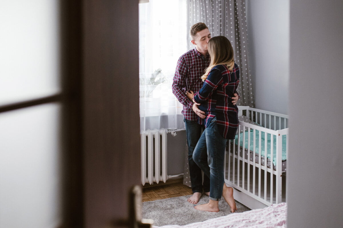 Sesja ciążowa z partnerem 1 sesja ciążowa z mężem